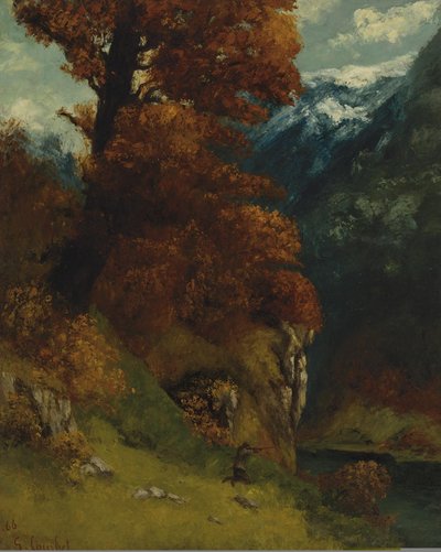 The Hunter by Gustave Courbet